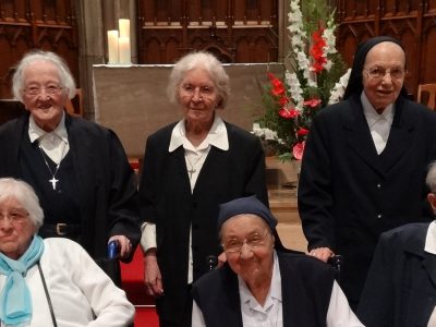 Jubilé des Soeurs de 70 et 75 ans de vie religieuse
